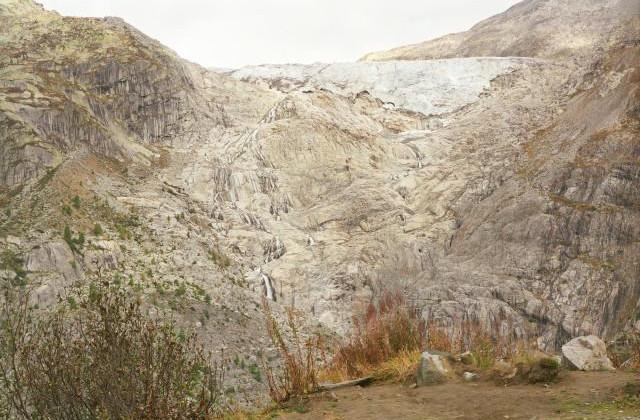 Glacier du Rh&ocirc;ne, Suisse. 1990