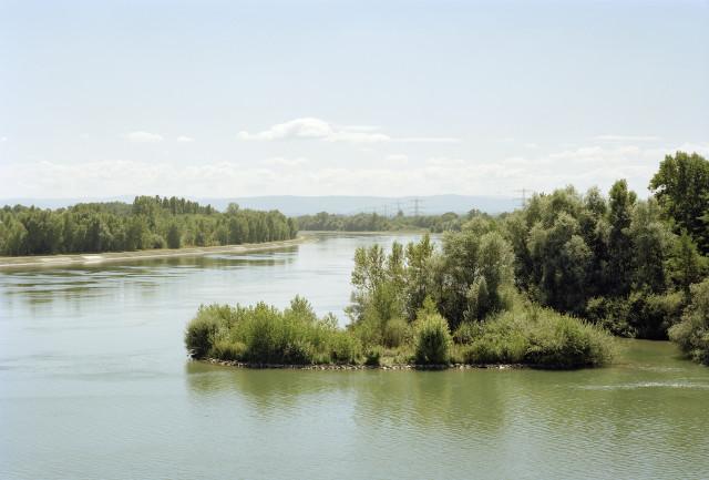 Grand canal d'Alsace. Grand Est. 2016