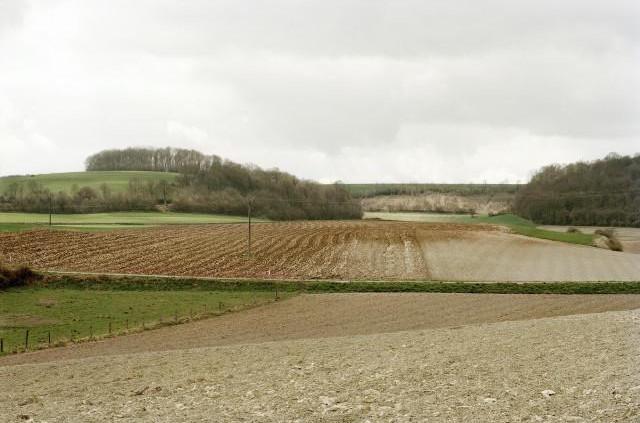 D114 entre Fontaine-en-Bray et Massy, Normandie. 2006