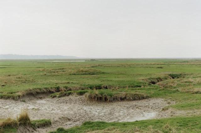 Saint-Valery-sur-Somme, Baie de Somme, grande mar&eacute;e. Hauts-de-France. 2013